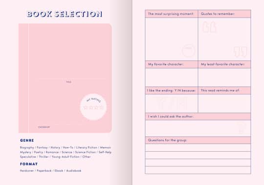 Book Club: A Journal